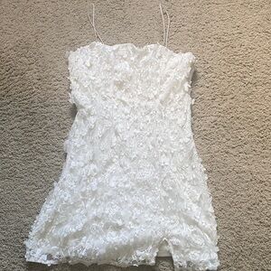 Bachelorette/Wedding Shower White Dress